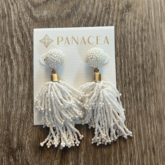 Panacea Cache Jewelry - Panacea Beaded Tassel Earrings